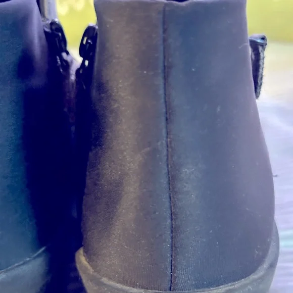 ⭐️CLARKS CLOUDSTEPPER Step Rise Up Leather Ankle Boots, Wm. Sz.10🌻 - Picture 12 of 15